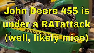 John Deere 455 is under a RATattack (okay, maybe it's mice) by Florida Deere 254 views 8 days ago 6 minutes, 15 seconds