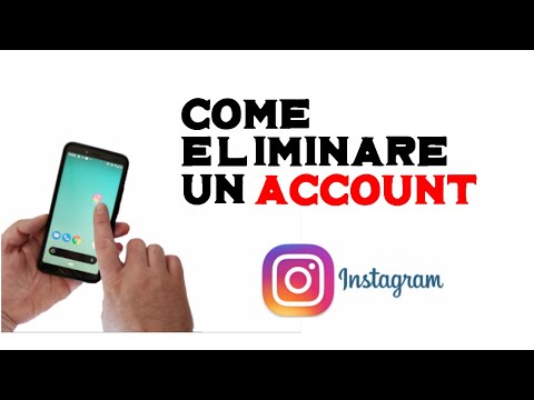 Come eliminare un account instagram