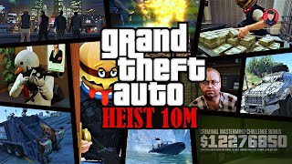 ทำHeist10ล้าน (Heist1-5) Criminal Mastermind / GTA V Online