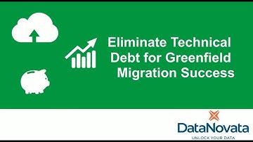 Eliminate Technical Debt in Greenfield Cloud Migration Strategy