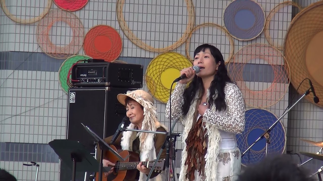 Yae × 加藤登紀子 / 「名も知らぬ花のように」 2015.4.18 @代々木公園
