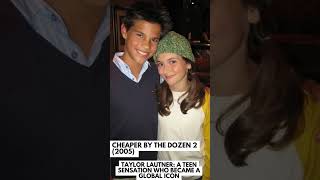 Taylor Lautner: A Teen Sensation Who Became a Global Icon #shorts #taylorlautner
