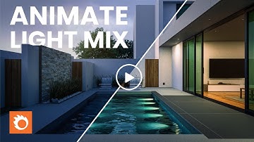 How To Animate Corona Light Mix From One Frame