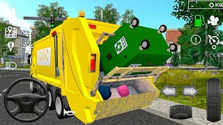 Trash Truck Simulator: Garbage Collection Gameplay