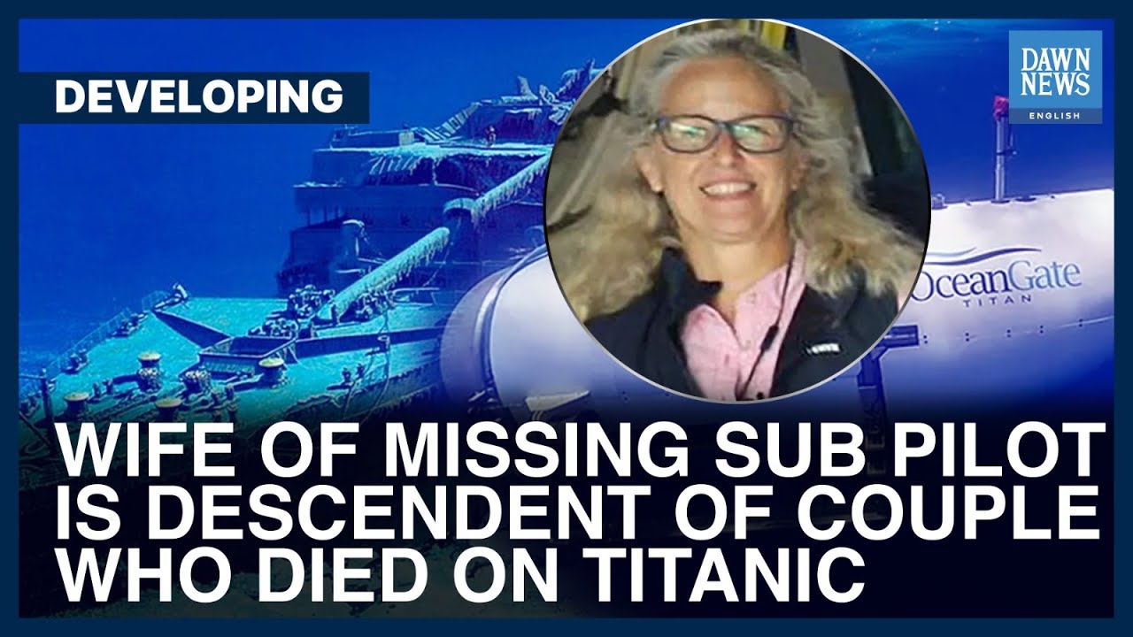 Wife Of Missing Submarine Pilot Is A Descendent Of A Couple Who Died On