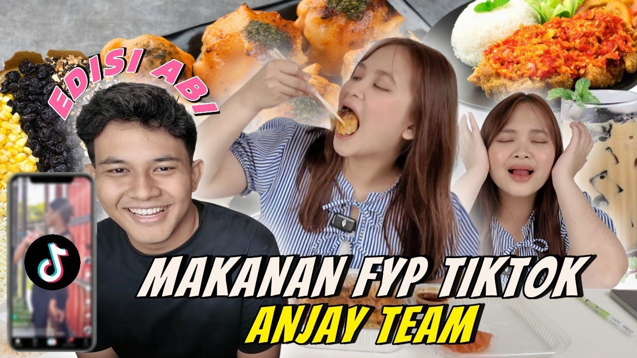 MAKAN DAN MINUM DIATUR FYP ANJAY BARU FAVORIT PENONTON!! PART 6