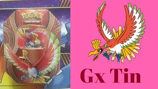 Pokemon HO  Oh Gx Tin (Giveaway At 200 Subs!!)