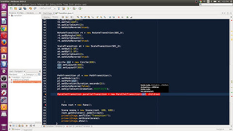 Java Animation Tutorial  ( How to make Animation in JavaFX ) Path Transition