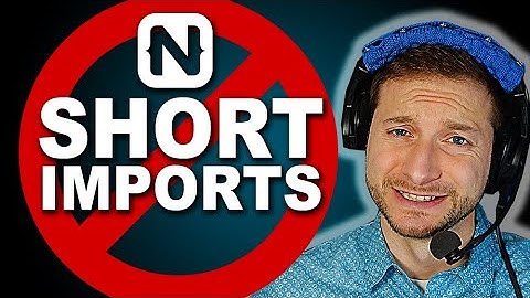 Say Goodbye to Short Imports in NativeScript