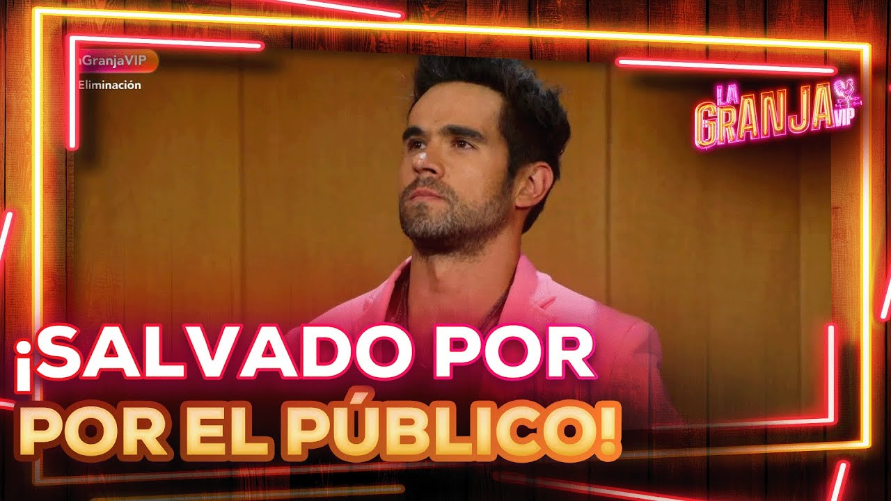 ¡Eleazar Gómez, directo a la final! El público lo ha salvado y se convierte en finalista.