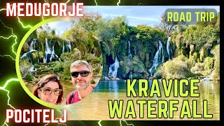 ✅ROAD TRIP: MOSTAR to TREBINJE, 4K‼️Kravica waterfall, Medujorge, Pocitelj ⏩️Part 5 @martuky_viajera