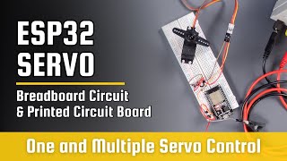 One and Multiple Servo Motor Control with ESP32 - No More Servo Jitter!