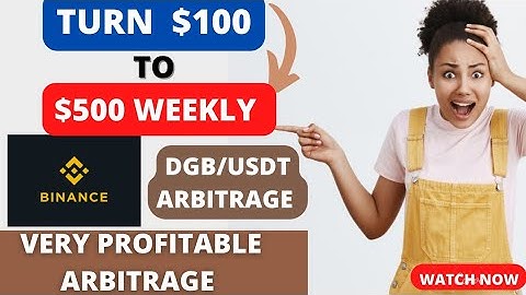 Triangular Arbitrage: Turn $100 to $150 with This DGB/USDT Arbitrage Trick! Make Easy Profits FAST!