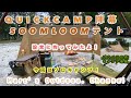 【ワンポールテントと陣幕】評価してみました！　SOOMLOOM と QUICKCAMP  ニューギアの照明　ブウベツの森キャンプ場でソロキャンプ！！！