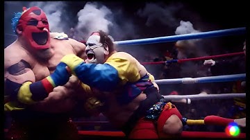 Hyper Dimensional Clown Wrestling - AI Generated Video