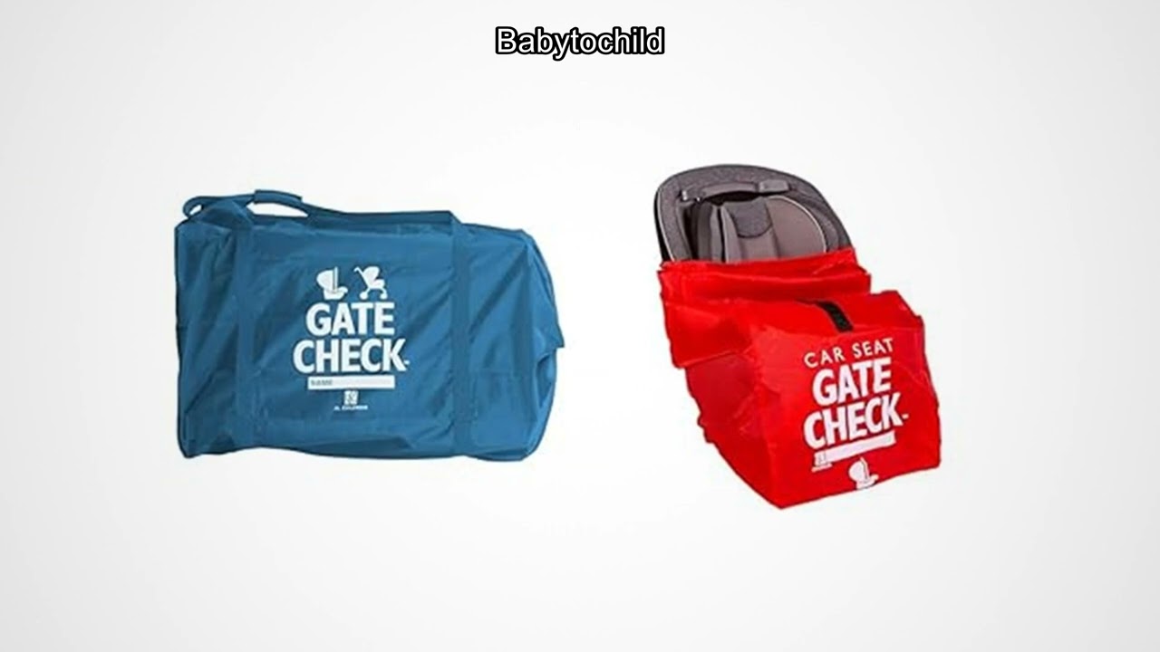 J.L. Childress Gate Check Bag Review: Protect Your Stroller During Air  Travel.