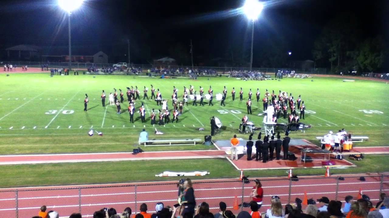 Delcambre High School marching band 2012 "Salute" YouTube