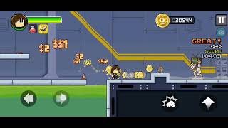 Dan The Man Jetpack Joyride Event Special Level Sector 1-S (No Damage)