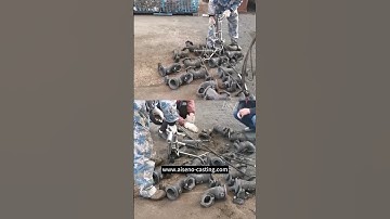 # casting sprue separation  # casting post-treatment # Casting sprue dynamic impact hammer