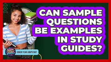 Can Sample Questions Be Examples In Study Guides?