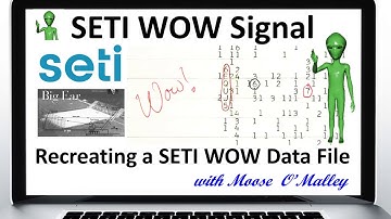 SETI WOW Signal - Recreating a SETI WOW Data File (6EQUJ5)