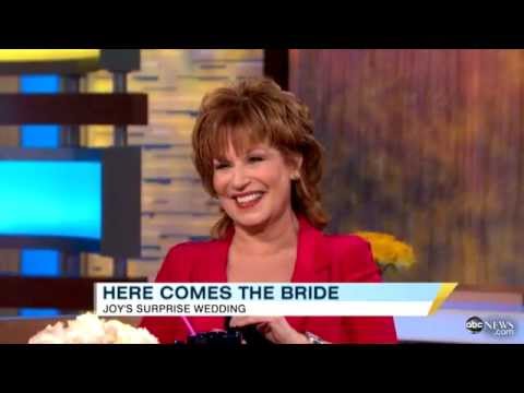 Joy Behar Dishes on Surprise Wedding, GMA