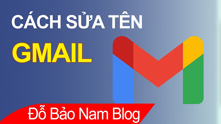 Cách sửa tên link gmail