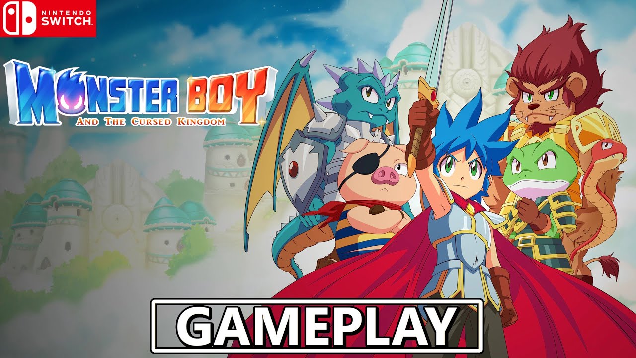Monster Boy and the Cursed Kingdom Nintendo Switch Gameplay