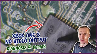 Xbox One S No Video Output To TV - HDMI Retimer/Redriver Diagnosis And Repair