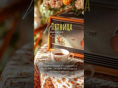 Пятница. Доброе утро.#пожеланиядоброгоутра#пятница#цитаты#мотивация#открытки#пианино#эстетика