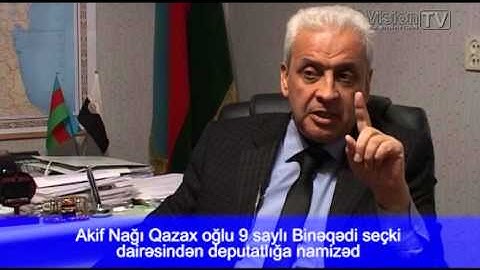 QAT Sədri Akif Nağının Seçkilerle Bağlı VisionTv.az a  Müsahibəsi