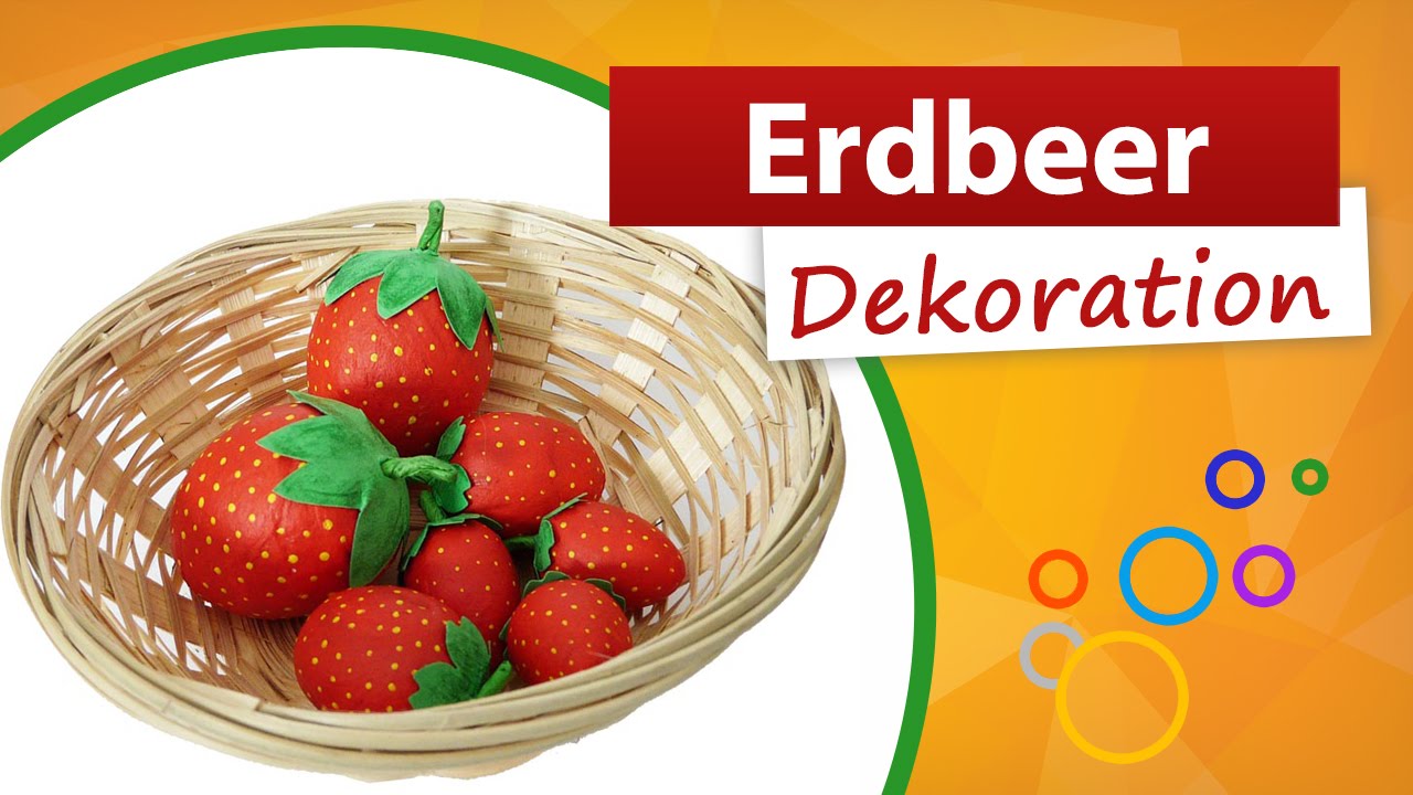 XXL Erdbeer-Attrappe – 30 Cm Aus Hartschaum – N Produktbild-Vorschau 5