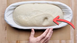 Use the poke test to STOP overproofing your dough! screenshot 2