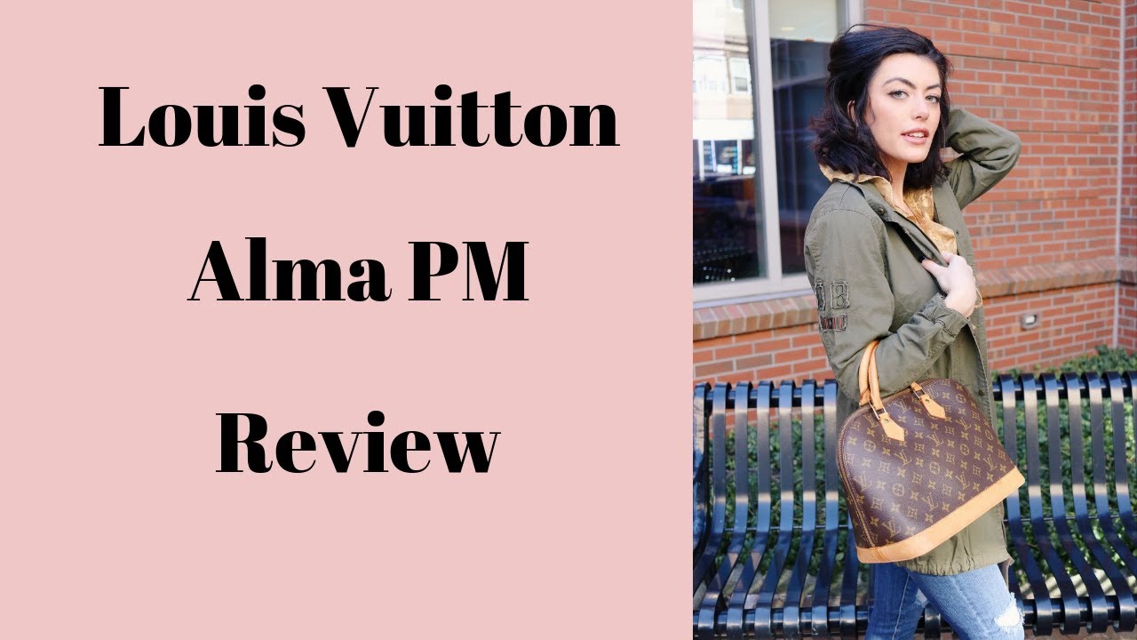 Louis Vuitton Alma PM Satchel Bag [Detailed Review & Modshots] - YouTube
