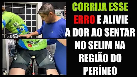 Como sentar corretamente no selim?