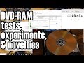 DVD-RAMifications (experiments and other goodies relating to DVD-RAM)