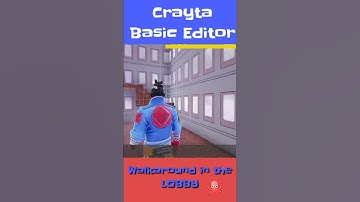 Basic Editor walk around in Crayta! #Shorts