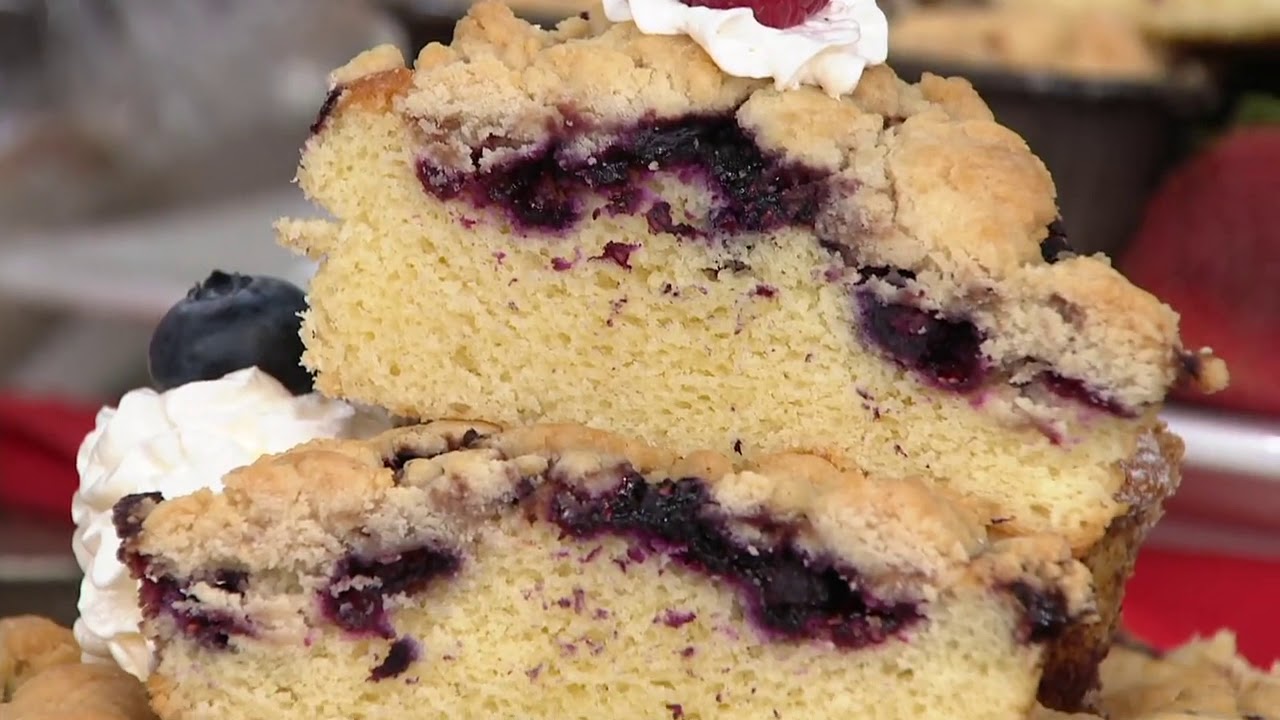 Jimmy The Baker (14) 6.5oz Cinnamon or MultiBerry Crumb Cakes on QVC