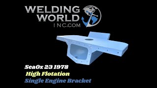 Boost Your SeaOx 23 with the 1978 High-Performance Single Engine Bracket