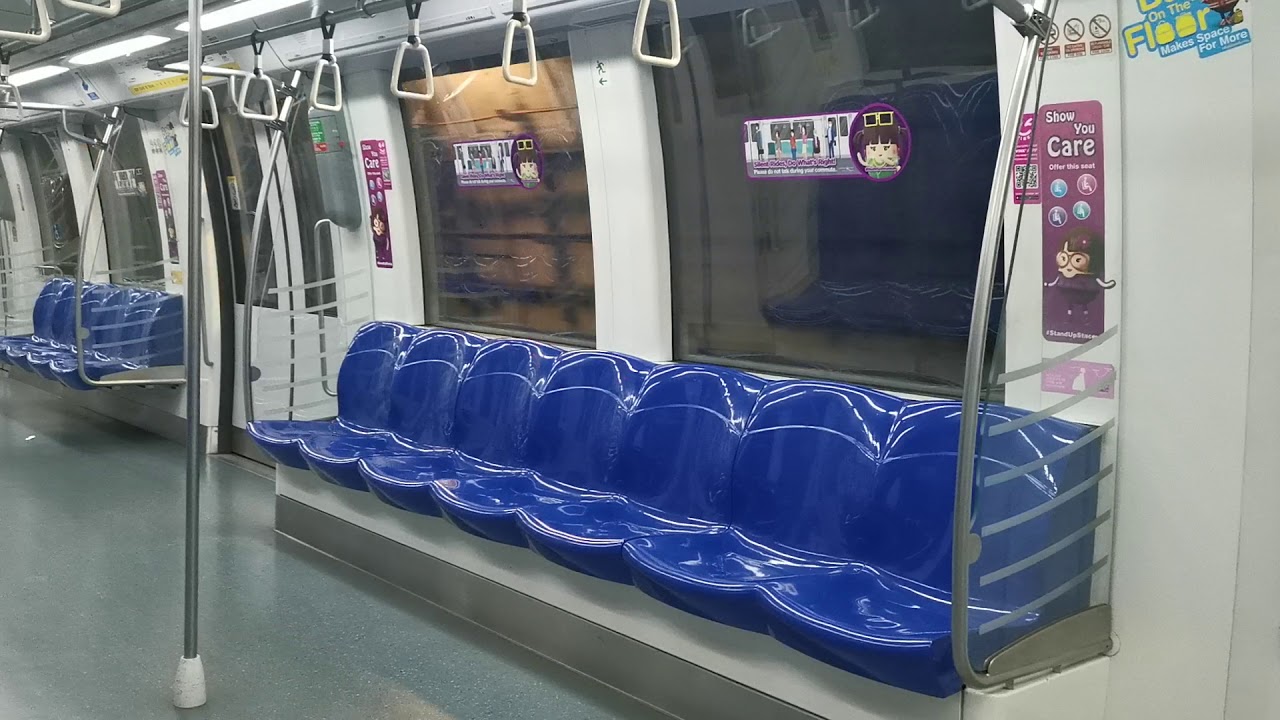 SMRT C830 [814]: Dhoby Ghaut to Harbourfront