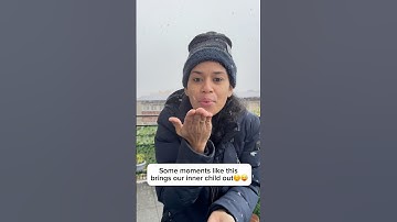Loving this moment😍😍❄️🌨️#relatable #snow #paris #youtubeshorts #shorts #funny