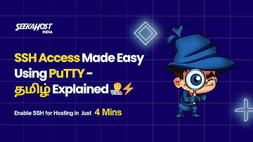How to enable and connect SSH using PuTTY (Tamil Guide) ⚡  - SeekaHost India