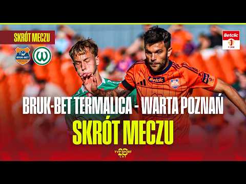 Skrót: Bruk-bet Termalica Nieciecza - Warta Poznań. Słonie Vs Zieloni! Betclic 1 Liga - 3. Kolejka