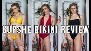 Honest Cupshe Swimwear Bikini Try On Haul + Review | 2021