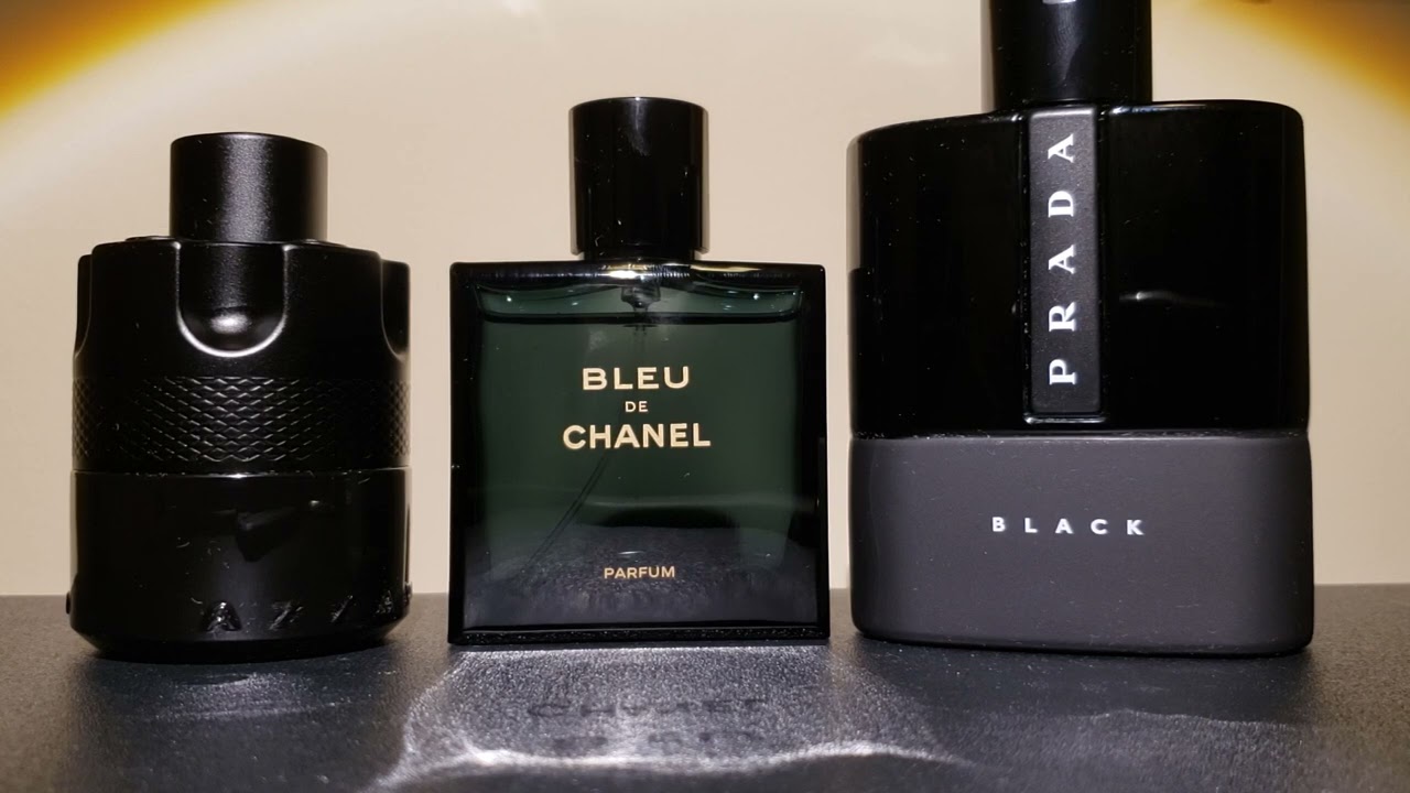 Bleu De Chanel Parfum, Azzaro The Most Wanted, Prada Luna Rossa