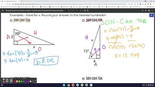 Geometry Unit 5 Lesson 3