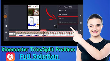 Kinemaster Trim/Split Problem Full Solution|2023 @pcjugad424