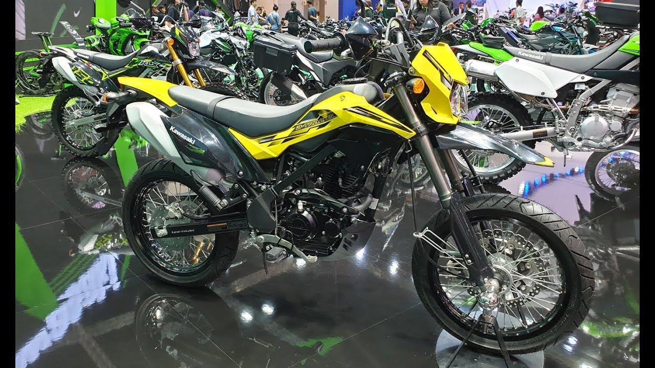 Kawasaki D-Tracker 150 | Yellow | - YouTube