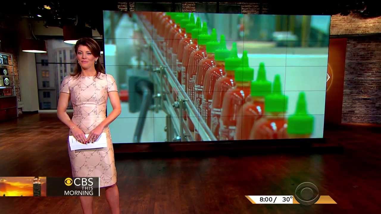 Norah O'Donnell - tan dress standing and big blue eyes - YouTube