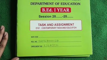 B.ed 2024 1St Year Practical files and lesson plan kaise banaye||Micro Teaching copy For B.Ed|#CCSU